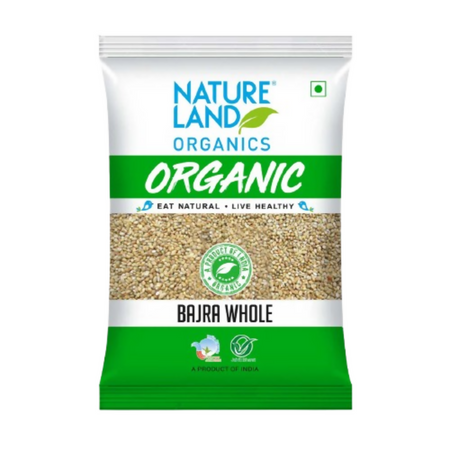 Nature Land Organics Bajra Whole