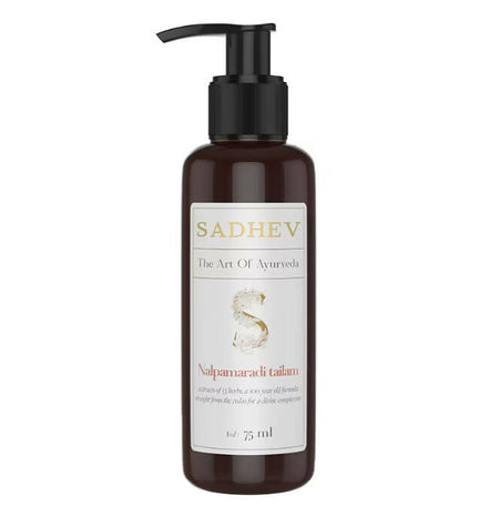 Sadhev Ayurvedic Brightening Nalpamaradi Tailam