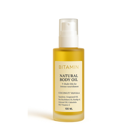 Bitamin Natural Body Oil Coconut Vanilla
