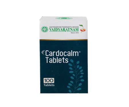 Vaidyaratnam Cardocalm Tablets