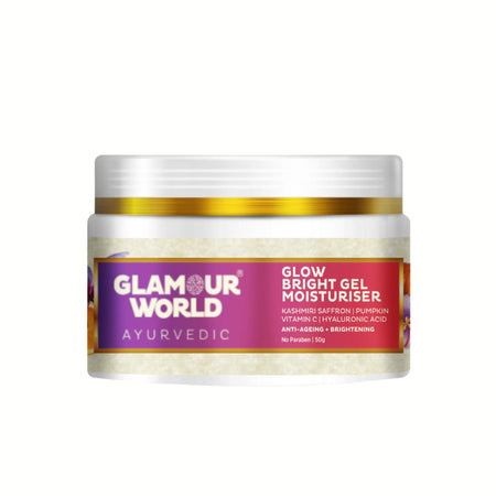 GLAMOUR WORLD AYURVEDIC Glow Bright Gel Moisturiser