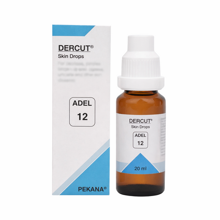 Adel Homeopathy 12 Dercut Drops