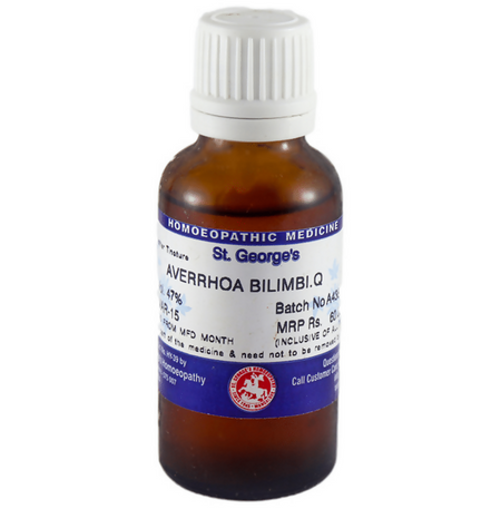 St Georgeās Homoeopathy Averrhoa Bilimbi Mother Tincture Q
