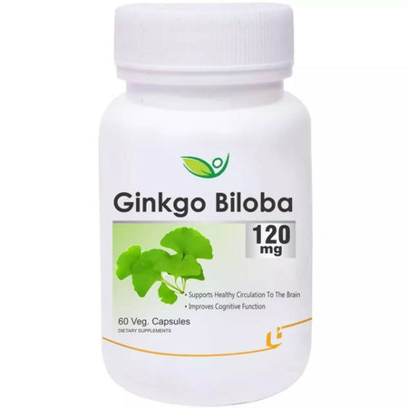 Biotrex Ginkgo Biloba 120mg Veg Capsules