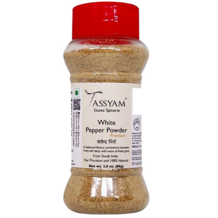 Tassyam Organics White Pepper Powder