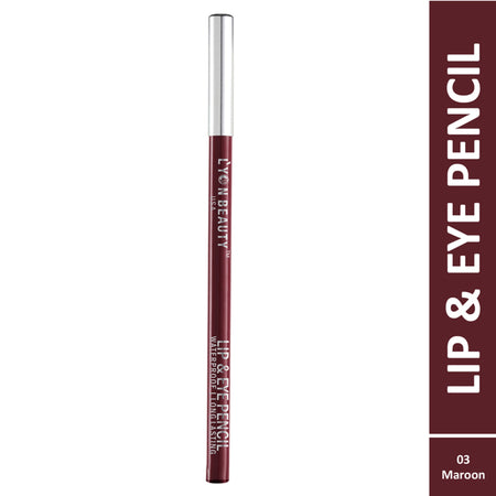 Lyon Beauty Lip & Eye Pencil - Maroon 03