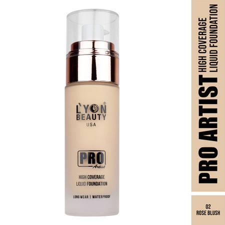 Lyon Beauty Pro Artist High Coverage Foundation - Rose Blush 02