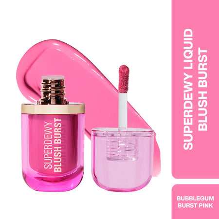 Makeup Revolution Superdewy Liquid Blush Burst - Bubblegum Burst Pink