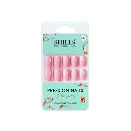 Shills Professional Reusable Press On Nails Oval - SPN549