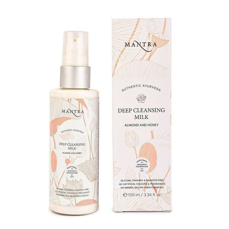 Mantra Herbal Deep Cleansing Milk Almond and Honey