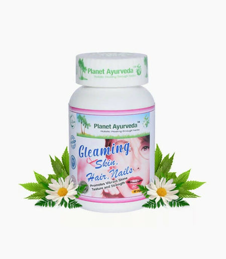 Planet Ayurveda Gleaming Skin, Hair, Nails Capsules