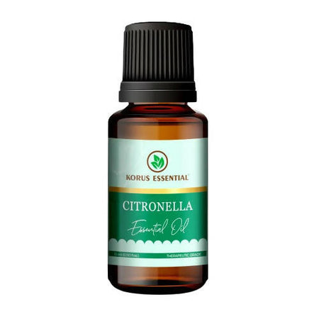 Korus Essential Citronella Essential Oil - Therapeutic Grade