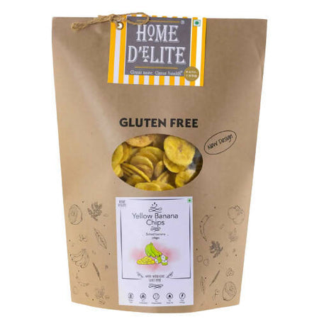 Home D'elite Yellow Banana Chips