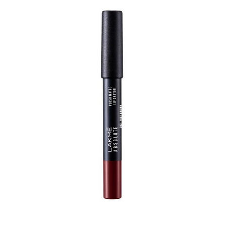 Lakme Absolute Plush Matte Lip Crayon - 303 Foxy Brown