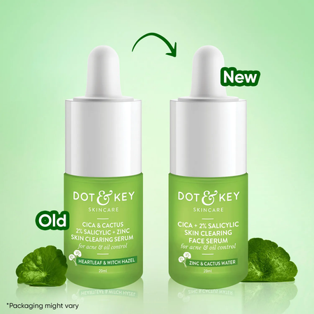 Dot & Key 2% Salicylic Cica Anti Acne Face Serum For Acne & Oil Control