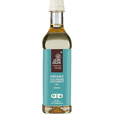 Pure & Sure Organic Coconut Oil Cold Pressed