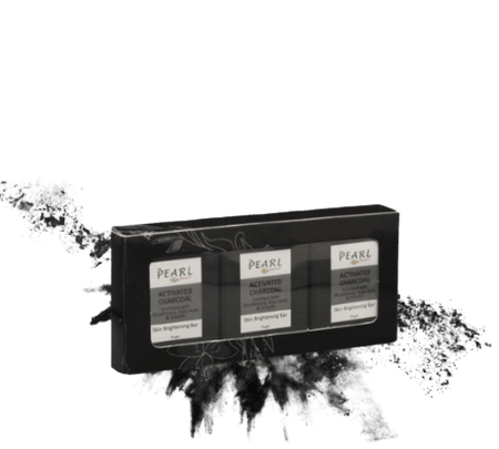 ARM Pearl Beauty Beauty Whitening Soap with Charcoal With Tea Tree + Lavender