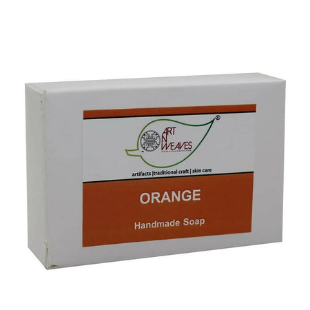 artNweaves Orange Handmade Soap