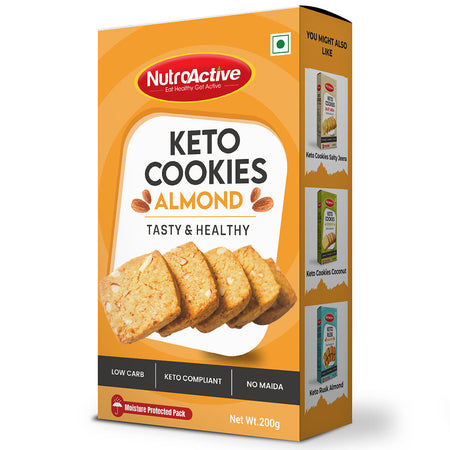 NutroActive Keto Almond Cookies