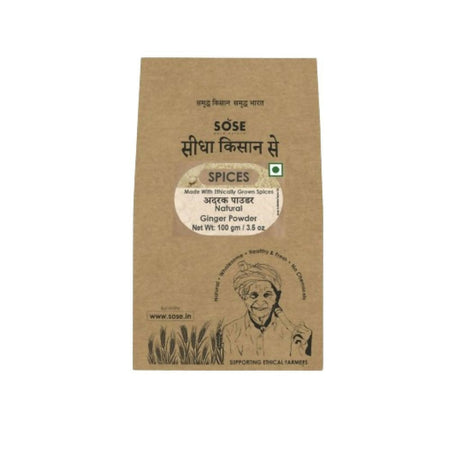 Gir Sidha Kisan Se Natural Ginger Powder (Adrak)