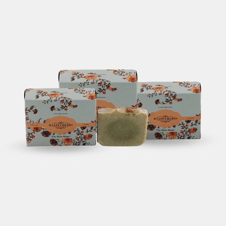 Haappyherbs The Mint Magic Family Pack Soap (3 Nos)