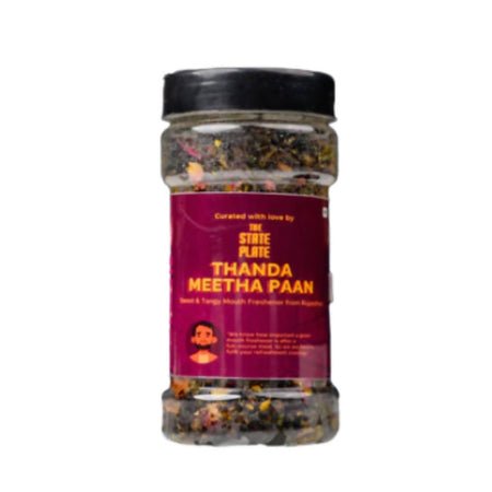 The State Plate Thanda Meetha Paan