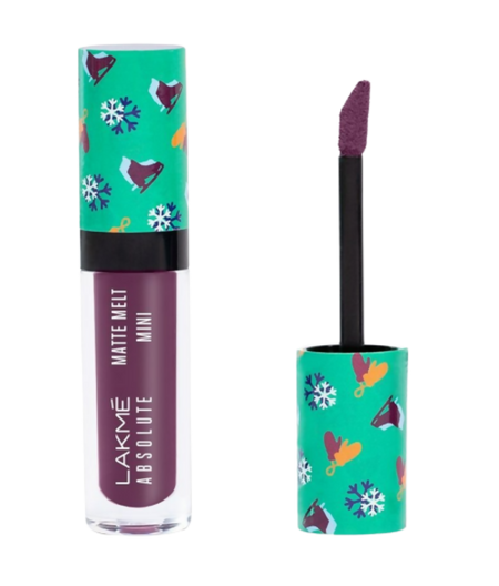 Lakme Absolute Matte Melt Mini Liquid Lip Color - Purple Tourist