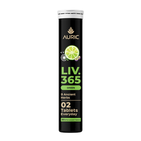Auric Liv365 Tablets | Lemon Flavour
