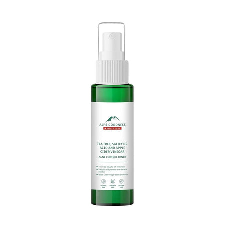 Alps Goodness Acne Control Toner for Oily Skin with Tea Tree Apple, Cider Vinegar & Salicylic Acid