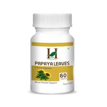 H&C Herbal Papaya Leaves Tablets