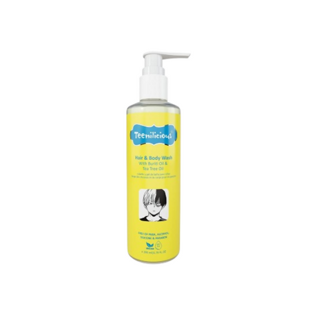 Teenilicious Hair & Body Wash With Buriti Oil & Tea Tree Oil