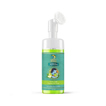 Lakshmi Krishna Green Apple ā Foaming Face Wash