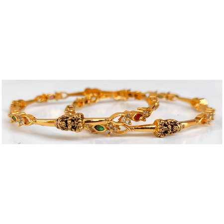 Antique Multicolor Temple bangles