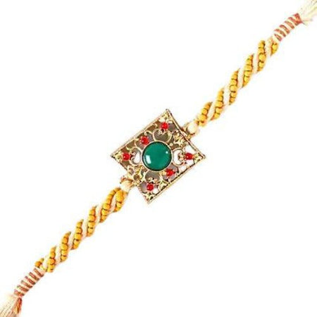 Ethnic American Diamond Rakhi