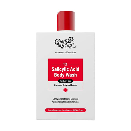 Chemist At Play Acne Control Body Wash for Body Acne, Bumpy Skin & Deep Cleanses Skin