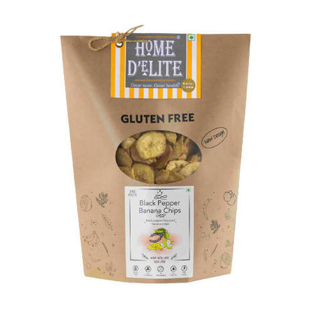 Home D'elite Black Pepper Banana Chips (Round)