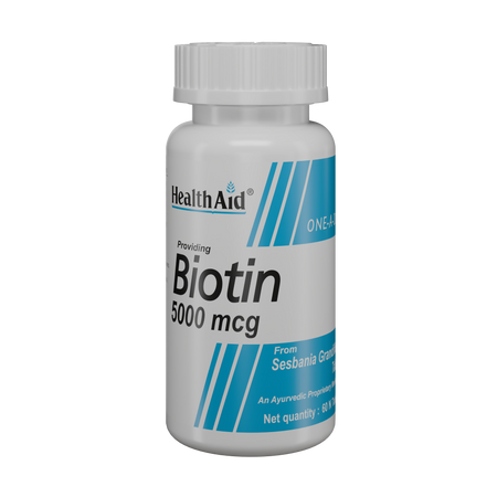 HealthAid Biotin 5000 mcg Tablets