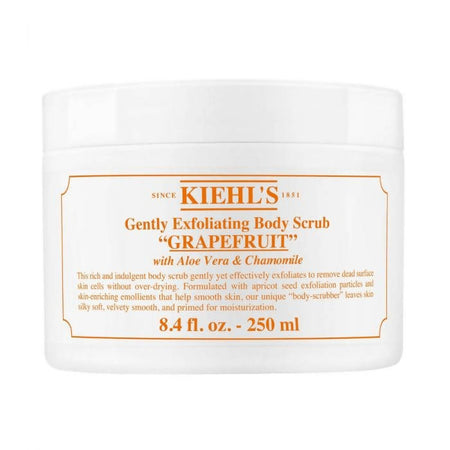Kiehl's Gently Exfoliating Body Scrub Grapefruit With Apricot Seed, Aloe & Chamomile For All Skin Types