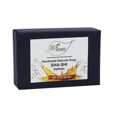 artNweaves Handmade Glycerin Soap Sha Shi Saffron