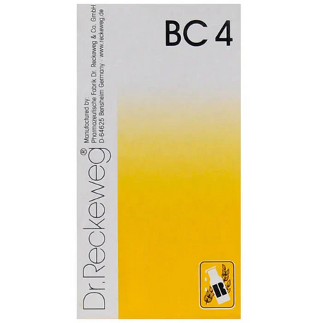 Dr. Reckeweg Bio Combination 4 (BC 4) Tablets