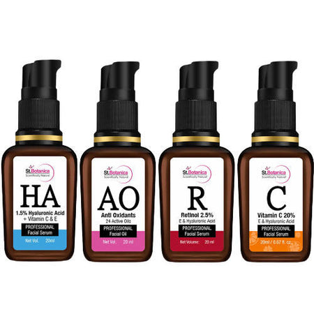 St.Botanica Professional Face Serums Combo