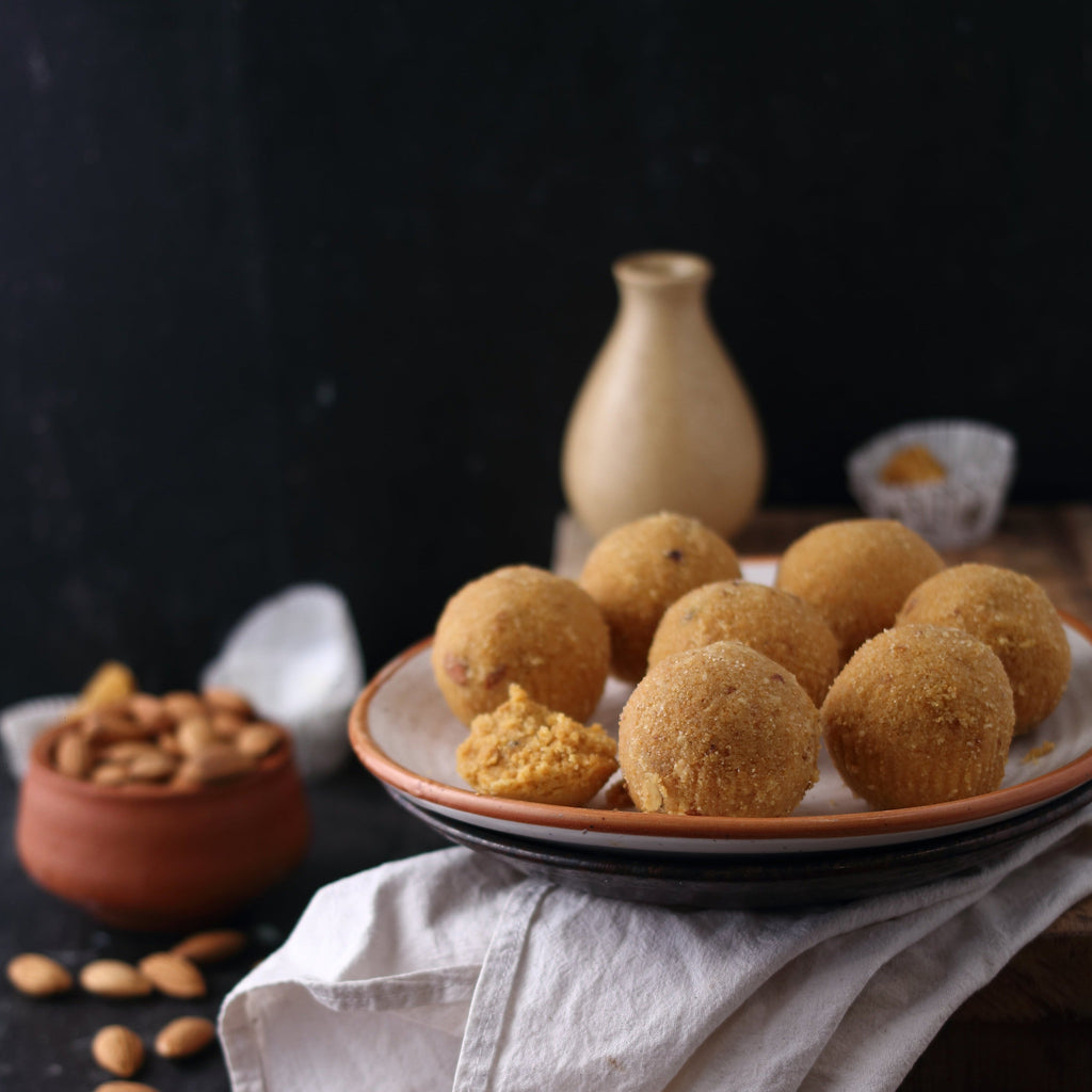 Almond House Besan Laddu - Distacart
