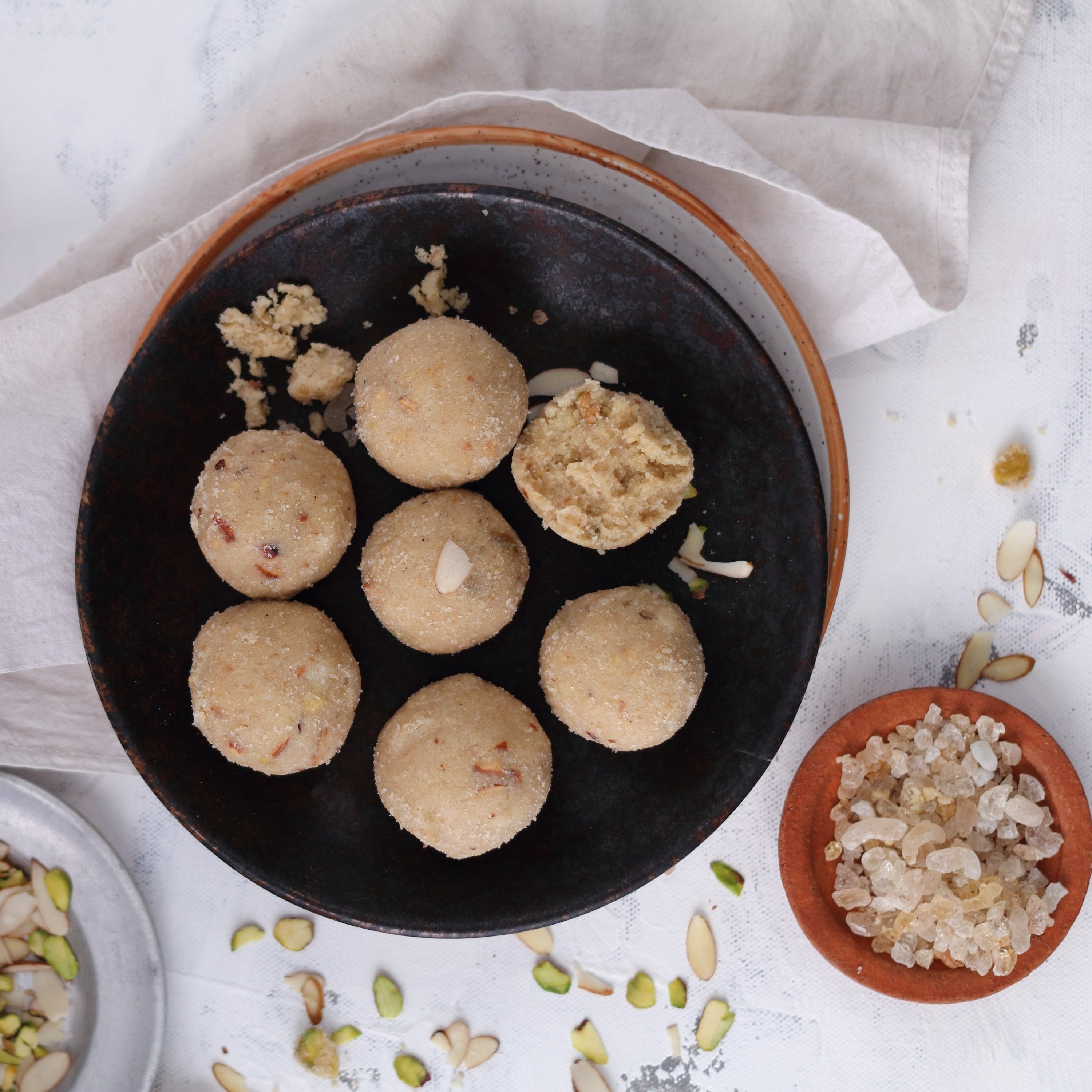 Almond House Gound Laddu - Distacart