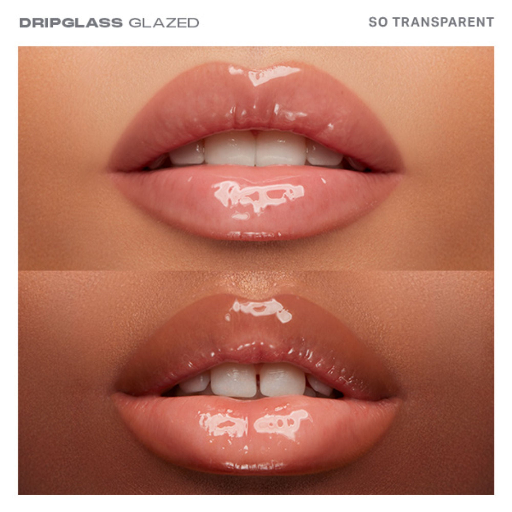 MORPHE Dripglass Glazed High Shine Lip Gloss - So Transparent - Distacart