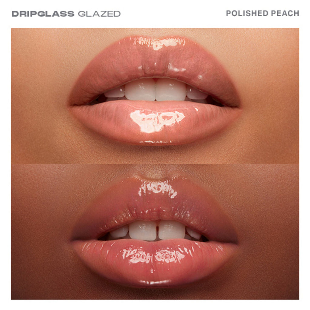 MORPHE Dripglass Glazed High Shine Lip Gloss - Polished Peach - Distacart