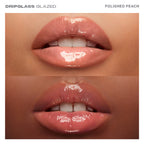 MORPHE Dripglass Glazed High Shine Lip Gloss - Polished Peach - Distacart