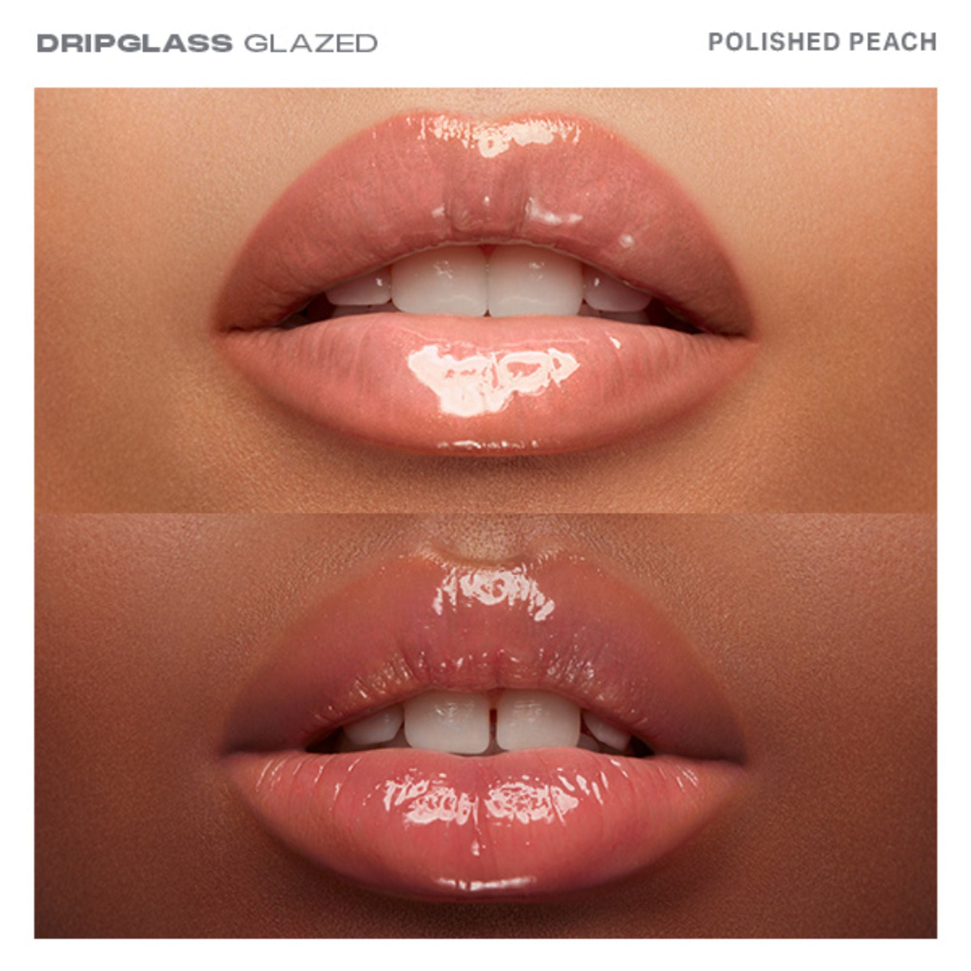 MORPHE Dripglass Glazed High Shine Lip Gloss - Polished Peach - Distacart