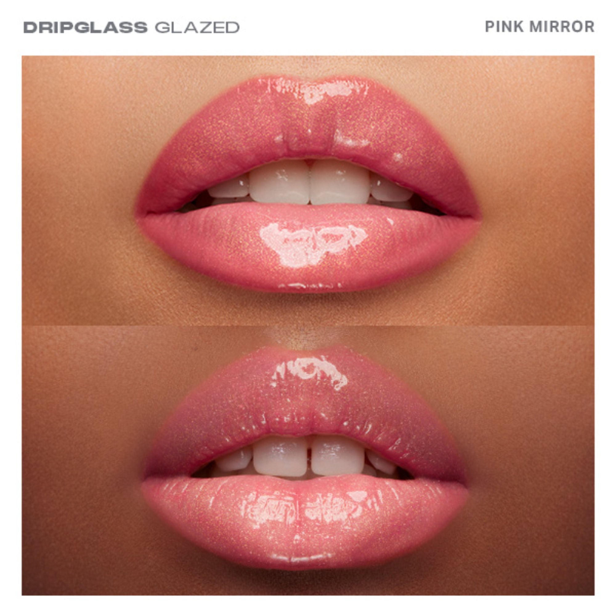 MORPHE Dripglass Glazed High Shine Lip Gloss - Pink Mirror - Distacart