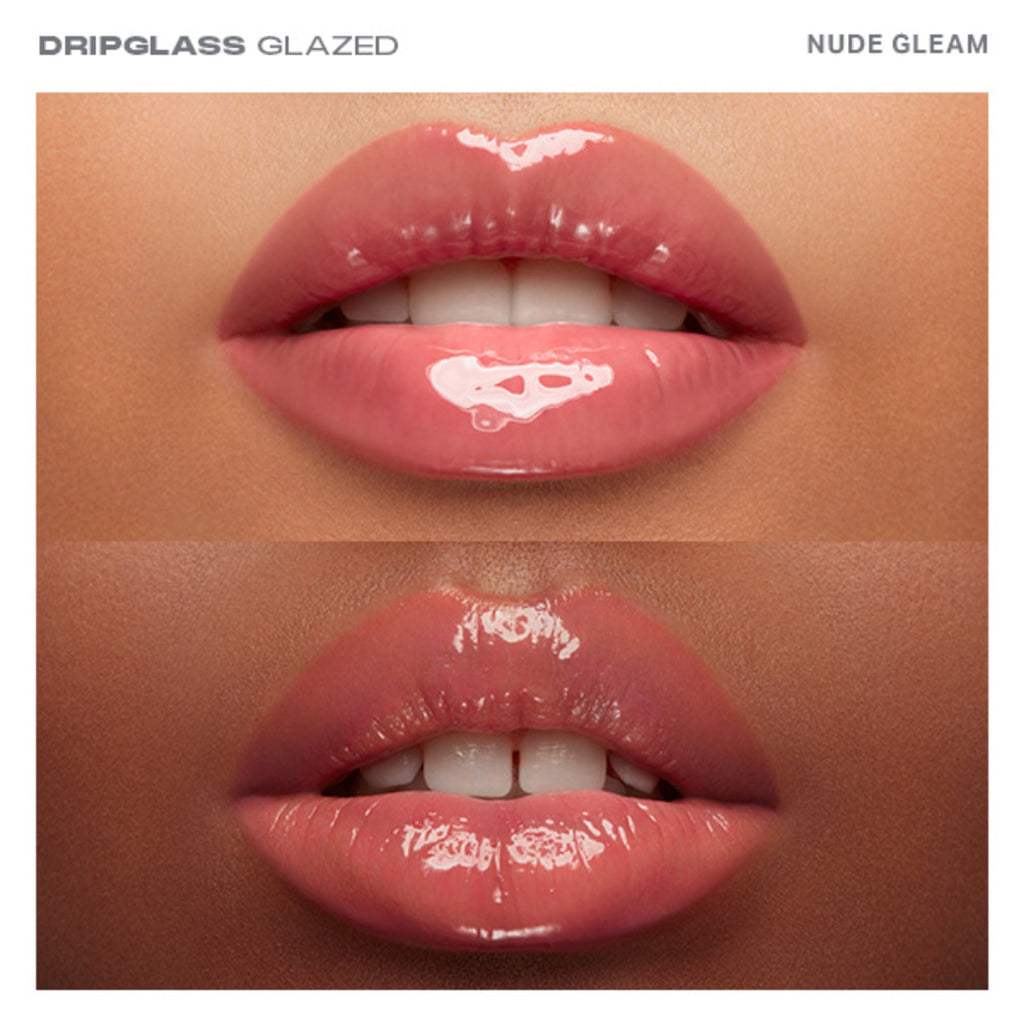 MORPHE Dripglass Glazed High Shine Lip Gloss - Nude Gleam - Distacart