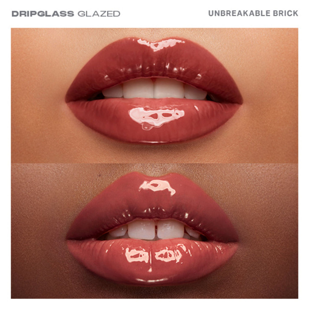 MORPHE Dripglass Glazed High Shine Lip Gloss - Unbreakable Brick - Distacart